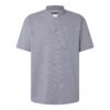 Polo Sacerdote Manga Corta gris