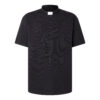 Polo Sacerdote Manga Corta negro