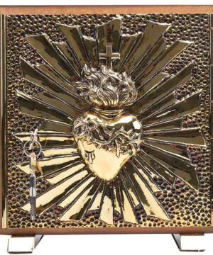 Sagrario Sagrado Corazón acabado en oro
