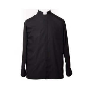 Camisa manga larga mezcla Negro