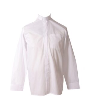 Camisa manga larga mezcla Blanco