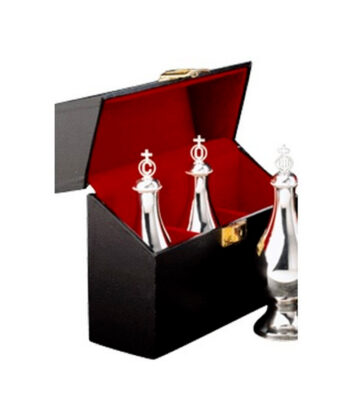 Crismera Triple con Estuche