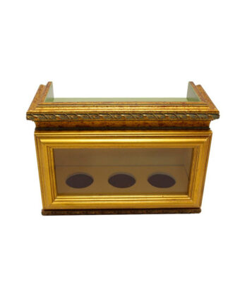 Estuche Expositor Santos Óleos Pequeño Verde