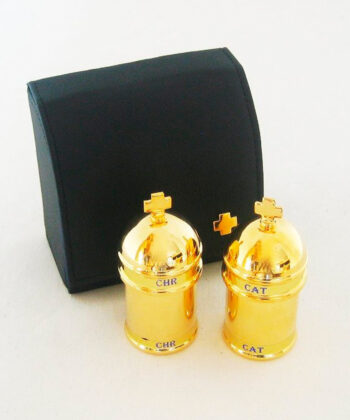 Crismera Doble en Estuche